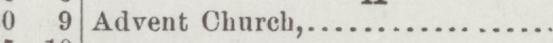 The line reading Advent Church in the 1899 atlas index