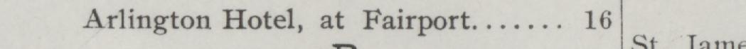 The line reading Arlington Hotel, at Fairport in the 1904 atlas index