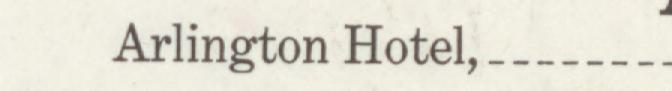 The index line reading Arlington Hotel in the 1915 atlas