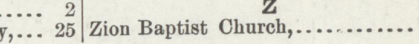 The line reading First Baptist Church in the 1897 atlas index
