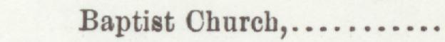 The line reading Welch Baptist Church in the 1898 atlas index