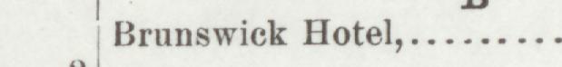 The line reading Brunswick Hotel in the 1896 atlas index