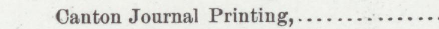 The line reading Canton Journal Printing in the 1891 atlas index