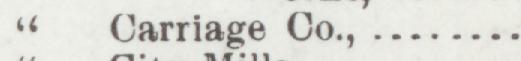 The line reading Carriage Co in the 1900 atlas index