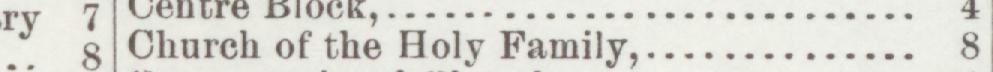 The line reading Church of the Holy Family in the 1896 atlas index