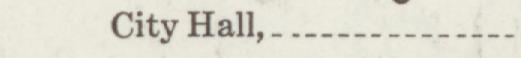 The index line reading City Hall in the 1910 atlas