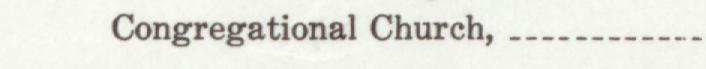 The index line reading Congregational Church in the 1911 atlas