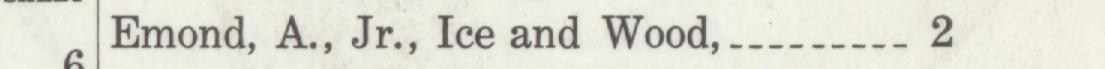 The line reading Emond, A., Jr., Ice and Wood in the 1912 atlas index