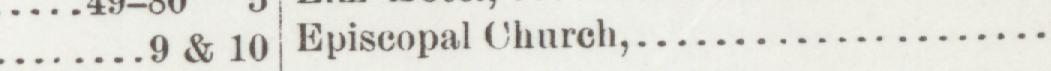 The index line reading Episcopal Church in the 1892 atlas