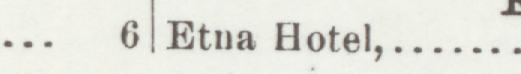 The line reading Etna Hotel in the 1898 atlas index