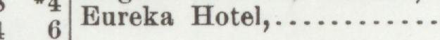 The line reading Eureka Hotel in the 1904 atlas index