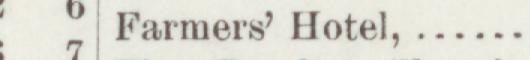 The line reading Farmers' Hotel in the 1890 atlas index