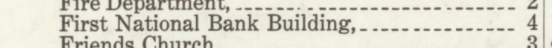 The line reading First National Bank Building in the 1914 atlas index