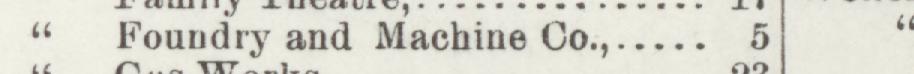 The line reading Foundry and Machine Co in the 1908 atlas index
