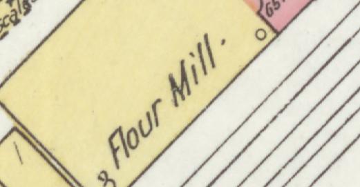 The line reading Four Mill in the 1895 atlas index