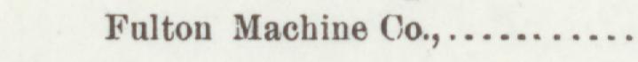 The line reading Fulton Machine Co in the 1898 atlas index