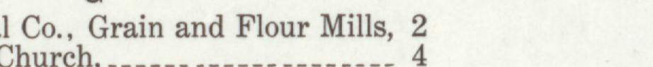 The line reading Grain and Flour Mills, 2 in the 1911 atlas index