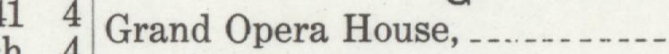 The line reading Grand Opera House in the 1911 atlas index