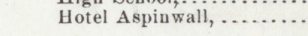 The line reading Hotel Aspinwall in the 1905 atlas index