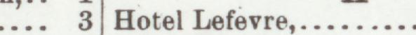 The line reading Hotel Lefevre in the 1900 atlas index