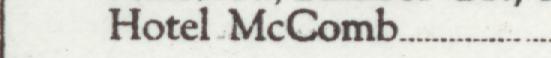 The line reading Hotel McComb in the 1924 atlas index