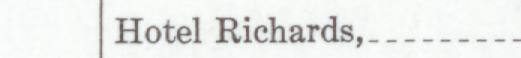 The line reading Hotel Richards in the 1946 atlas index
