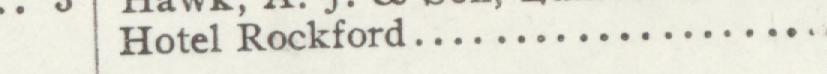 The line reading Hotel Rockford in the 1907 atlas index