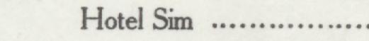 The line reading Hotel Sim in the 1912 atlas index