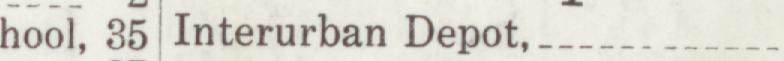 The line reading Interurban Depot,_ in the 1924 atlas index