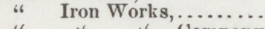 The line reading Iron Works in the 1889 atlas index