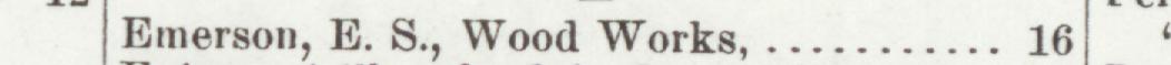 The index line reading Emerson, E. S., Wood Works in the 1904 atlas
