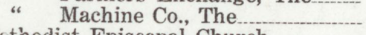 The line reading Machine Co., The in the 1923 atlas index