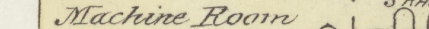 The line reading Machine Room in the 1885 atlas index
