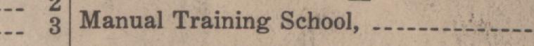 The line reading Manual Training School in the 1921 atlas index