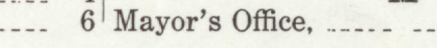 The line reading Mayor's Office in the 1911 atlas index