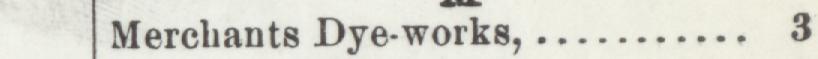 The line reading Merchants Dye-works in the 1903 atlas index