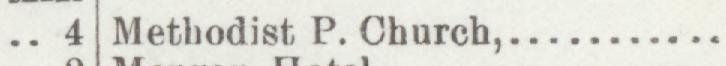 The line reading Methodist P. Church in the 1896 atlas index