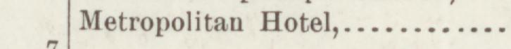 The line reading Metropolitan Hotel in the 1897 atlas index