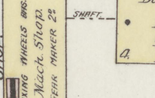 The line reading Nach Shop in the 1889 atlas index