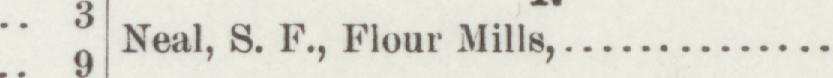 The line reading Neal, S. F., Flour Mill in the 1890 atlas index