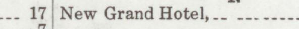 The line reading New Grand Hotel in the 1919 atlas index