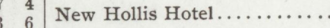 The index line reading New Hollis Hotel in the 1906 atlas