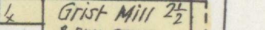 The index line reading Grist Mill 22 in the 1896 atlas