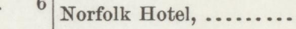 The line reading Norfolk Hotel in the 1892 atlas index