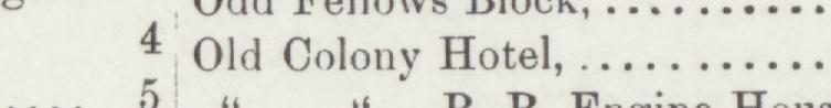 The index line reading Old Colony Hotel in the 1892 atlas