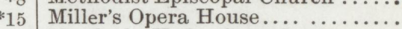 The index line reading Opera House in the 1905 atlas
