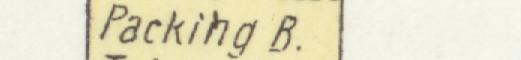 The line reading Packing B in the 1901 atlas index