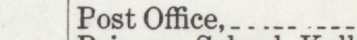 The line reading Post Office in the 1916 atlas index
