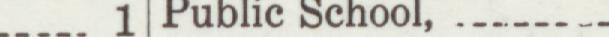 The index line reading Public school in the 1916 atlas