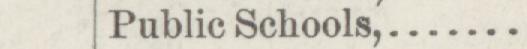 The line reading Public Schools in the 1887 atlas index